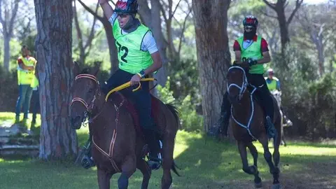 El emiratí ganador de la prueba. (WAM)