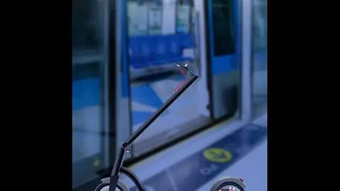 Una captura de pantalla del vídeo difundido por la RTA de Dubai.