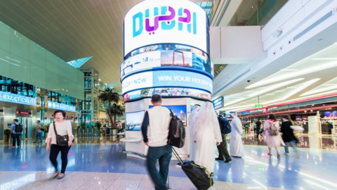 Una imagen del aeropuerto DXB. (X)
