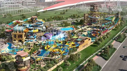 Yas Waterworld es el parque acuático de Abu Dhabi. (WAM)