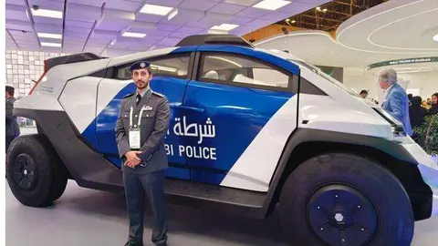 El MK1 de la Policía de Abu Dhabi. (Fuente externa)