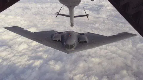 Bombardero B-2 de EEUU. (X)