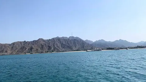 Una imagen de la costa de Fujairah. (EL CORREO)