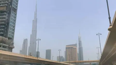 Una carretera en Dubai. (EL CORREO)