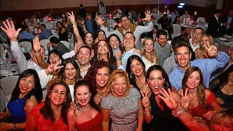 Una fiesta latina en Abu Dhabi. (EL CORREO)