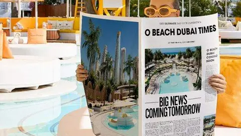 El nuevo Club de Playa de Dubai. (Instagram)