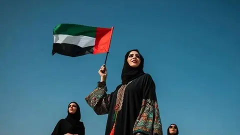 Mujeres en Emiratos Árabes Unidos. (Shutterstock).