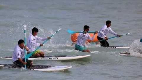 Una competición en Al Dhafra en el emirato de Abu Dhabi. (WAM)