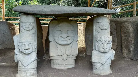 El Parque Arqueológico de San Agustín se encuentra ubicado en el municipio colombiano del mismo nombre. (Patricia Mogollón)