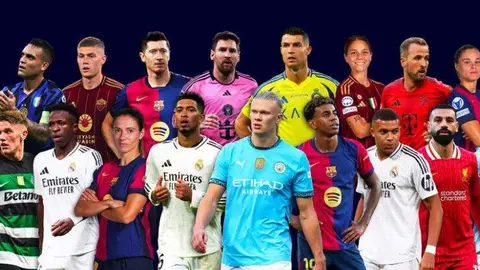 Nominados a los Dubai Globe Soccer Awards 2024. (Web Dubai Globe Soccer Awards)