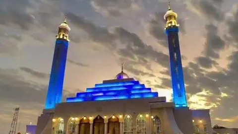 La Mezquita Azul en el emirato de Abu Dhabi. (Fuente externa)