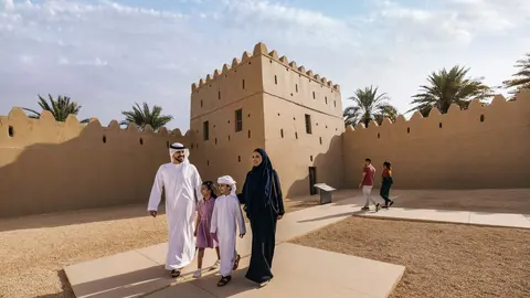 Una imagen de la ciudad de Al Ain. (WAM)