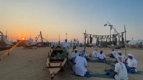 Preciosa imagen del Festival Marino de Al Sila. (WAM)