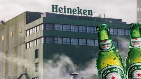 Una fábrica de Heineken. (Instagram)