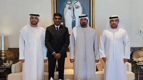 Satish Kumar Sivan, cónsul de India en Dubai y los Emiratos del Norte. (X)