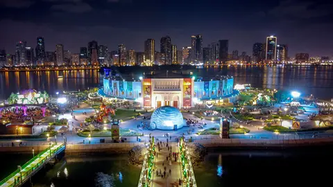 El Anfiteatro Al Majaz en Sharjah. (WAM)