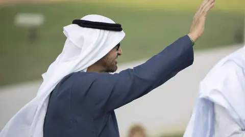 El presidente de Emiratos Árabes, el jeque Mohammed bin Zayed Al Nahyan. (Fuente externa)