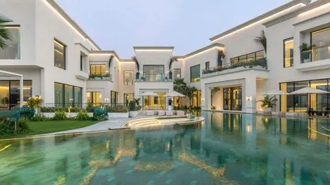 Una imagen de la mansión. (X)