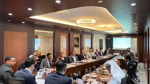 Un momento de la rueda de prensa. (Cedida)