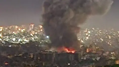 Ataque sobre Israel. (X)