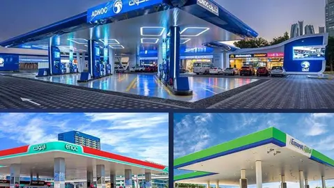 Gasolineras en Emiratos Árabes. (WAM)