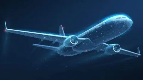 Imagen de un avión a modo ilustrativo. (WAM)