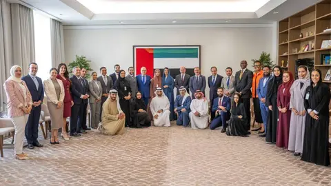 Embajadores latinoamericanos en EAU. (Cedida)