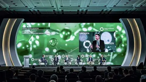 Una imagen de la Cumbre de Hidrógeno Verde 2024. (WAM)