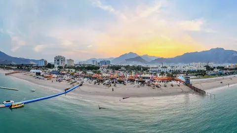 Una imagen del Festival de Khorfakkan. (WAM)