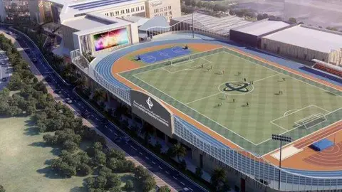 El nuevo colegio Gems en Sport City Dubai. (X)