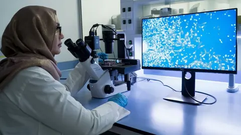 El Centro de Células Madre en Abu Dhabi. (WAM)