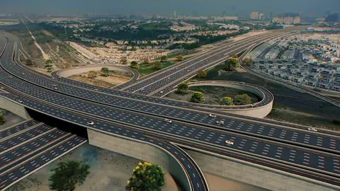 La calle Al Fay en Dubai. (WAM)