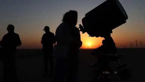 El grupo de Astronomía de Dubai. (Instagram)
