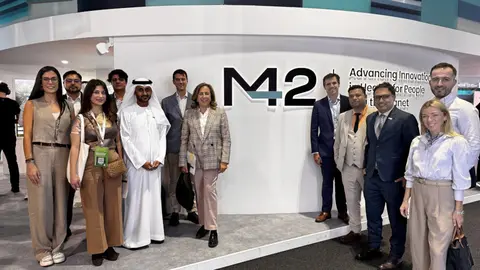 Representantes de empresas andaluzas en Arab Health 2025 en Dubai. (Empresa Exterior)