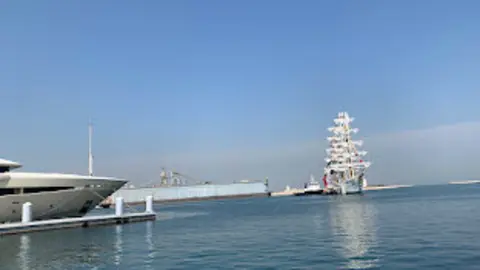 Una imagen de Port Rashid en Dubai. (EL CORREO)