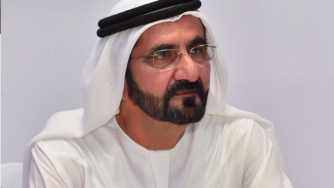 El jeque Mohammed Bin Rashed Al Maktoum, vicepresidente y primer ministro de Emiratos Árabes Unidos así como gobernante de Dubai. (mediaoffice.ae)