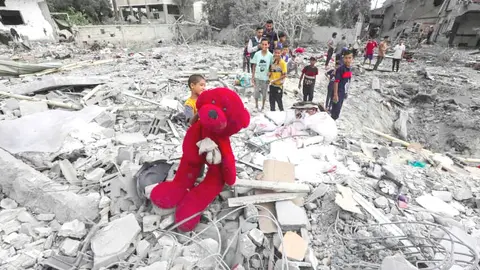 Gaza se encuentra actualmente destrozada. (Amnistía Internacional)