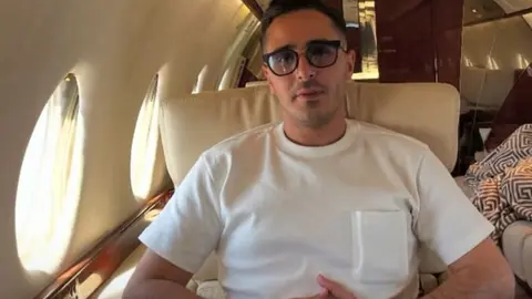 Simon Leviev en una foto de Instagram.
