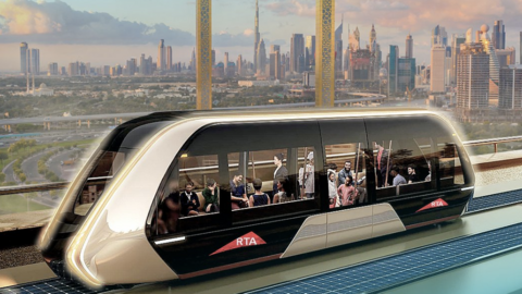 El nuevo tranvía de Dubai. (RTA)