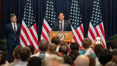 Marco Rubio, secretario de Estado de Estados Unidos. (X)