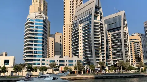 Un yate en Dubai. (EL CORREO)