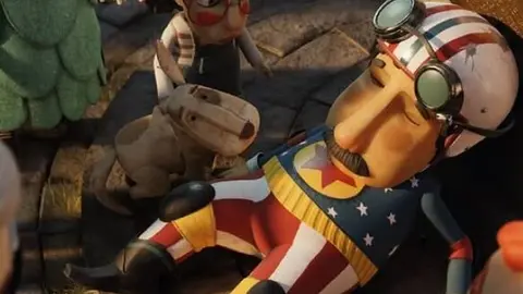 Cartel de la película de animación de Aguilar. (Instagram)