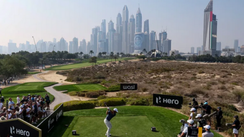 Campo de golf en Dubai. (Fuente externa)