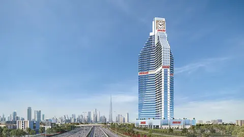 El edificio Timez de Danube. (X)