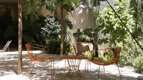 Las sillas con diseño español en Dubai. (X)