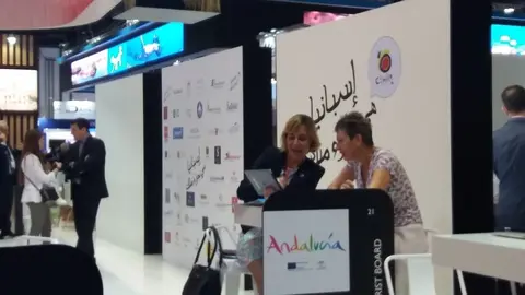 Andalucía en la Arabian Travel de Dubai. (EL CORREO)