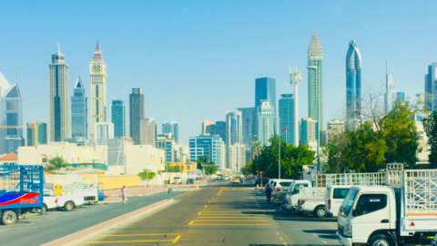 Una imagen de Satwa en Dubai. (X)