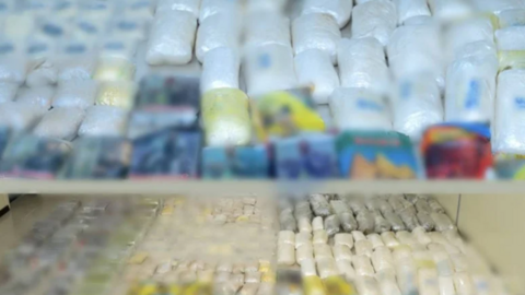 Parte del contrabando confiscado. (Redes sociales)