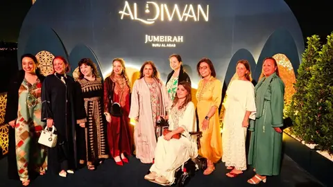 Participantes en el Suhour del Burj Al Arab. (Cedida)