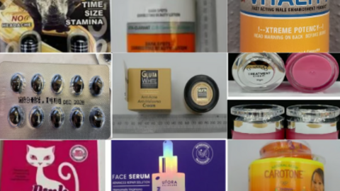 Productos adulterados. (Redes sociales)